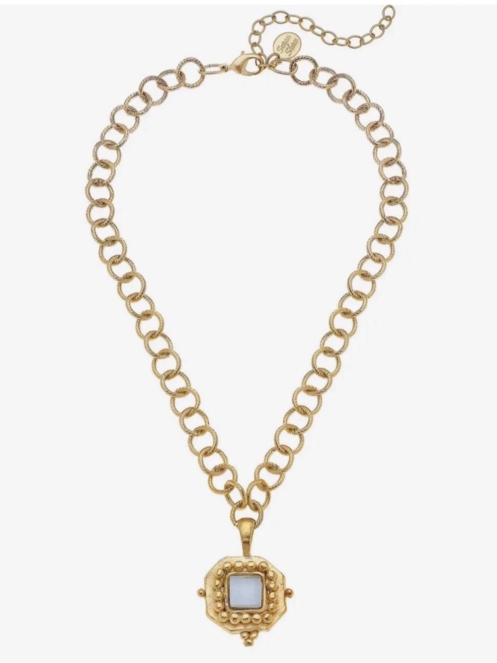 Susan Shaw Ivory White Neutral London Necklace New With Tags